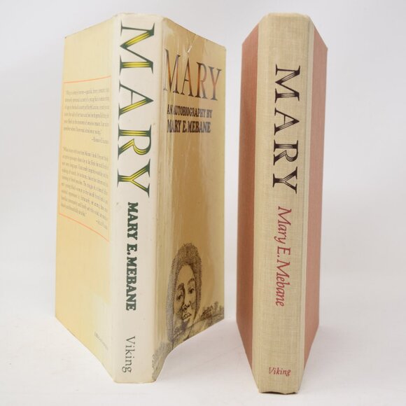SIGNED Mary An Autobiography Mary E Mebane 1st Edition Hardcover 1981 DJ Vintage - Picture 5 of 16